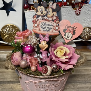 Disney Minnie asztal disz  - otthon & életmód - dekoráció - ajtó- és ablak dekoráció - ablakdísz - Meska.hu