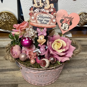 Disney Minnie asztal disz  - otthon & életmód - dekoráció - ajtó- és ablak dekoráció - ablakdísz - Meska.hu