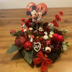 Disney Minnie és Mickey asztal disz  - Meska.hu