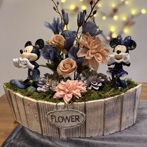 Disney Mickey and Minnie   asztal disz  - otthon & életmód - dekoráció - asztal és polc dekoráció - dekorációs tál, tartó - Meska.hu