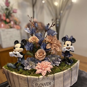 Disney Mickey and Minnie   asztal disz  - otthon & életmód - dekoráció - asztal és polc dekoráció - dekorációs tál, tartó - Meska.hu