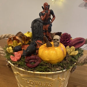 Deadpool. Halloween  asztal dísz - otthon & életmód - dekoráció - halloween - halloweeni dekoráció - Meska.hu