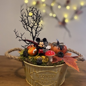 Disney Mickey . Halloween  asztal dísz  - otthon & életmód - dekoráció - halloween - halloweeni dekoráció - Meska.hu