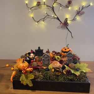 Disney Mickey . Halloween  asztal dísz  - otthon & életmód - dekoráció - halloween - halloweeni dekoráció - Meska.hu