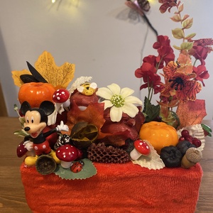  Disney Mickey őszi  asztal disz  - otthon & életmód - dekoráció - virágdísz és tartó - virágtartó - Meska.hu