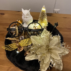  Harry Potter karácsonyi  asztal disz  - karácsony - adventi díszek - adventi koszorú - Meska.hu