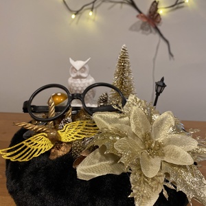  Harry Potter karácsonyi  asztal disz  - karácsony - adventi díszek - adventi koszorú - Meska.hu