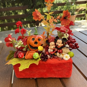  Disney Mickey őszi   asztal disz  - Meska.hu