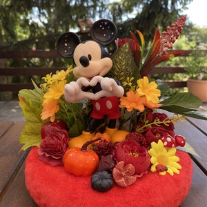 Disney Mickey  őszi   dekor, Otthon & Életmód, Dekoráció, Virágdísz és tartó, Koszorú, Mindenmás, MESKA