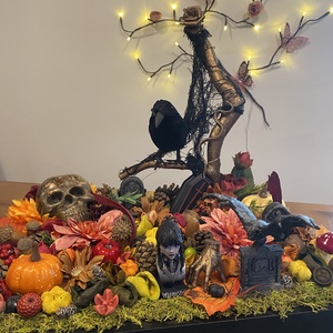 Wednesyday Halloween  őszi asztal dísz , , Mindenmás, MESKA