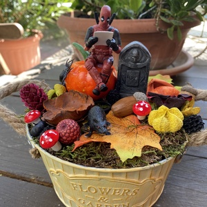 Deadpool. Halloween   őszi asztal dísz, Otthon & Életmód, Dekoráció, Halloween, Halloweeni asztaldísz, Mindenmás, MESKA