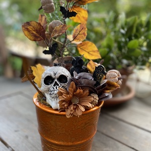 Őszi haloween asztaldísz - otthon & életmód - dekoráció - halloween - halloweeni asztaldísz - Meska.hu