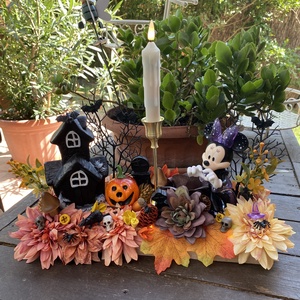 Disney Minnie halloween  asztal disz  - otthon & életmód - dekoráció - virágdísz és tartó - virágtartó - Meska.hu