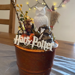Harry Potter Halloween őszi asztal disz  - otthon & életmód - dekoráció - halloween - halloweeni ajtódíszek és ablakdíszek - Meska.hu