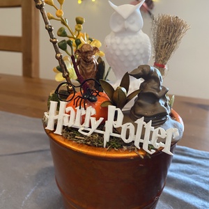 Harry Potter Halloween őszi asztal disz  - otthon & életmód - dekoráció - halloween - halloweeni ajtódíszek és ablakdíszek - Meska.hu