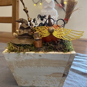 Harry Potter Halloween őszi asztal disz  - otthon & életmód - dekoráció - halloween - halloweeni ajtódíszek és ablakdíszek - Meska.hu