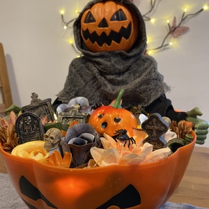   Halloween öszi  asztal disz  - Meska.hu