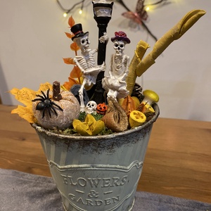 Halloween őszi  asztal disz  - Meska.hu