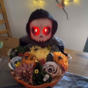   Halloween öszi  asztal disz  - otthon & életmód - dekoráció - halloween - halloweeni ajtódíszek és ablakdíszek - Meska.hu