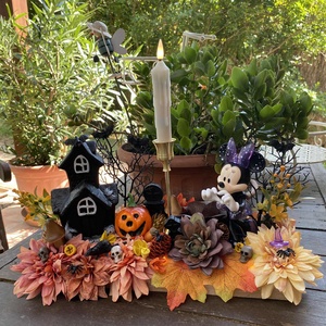  Disney  halloween öszi asztal disz  - otthon & életmód - dekoráció - virágdísz és tartó - virágtartó - Meska.hu