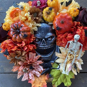 Halloween kopogtató  - otthon & életmód - dekoráció - ajtó- és ablak dekoráció - ablakdísz - Meska.hu