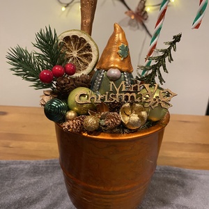Karácsonyi asztal disz , Karácsony, Karácsonyi lakásdekoráció, Karácsonyi ajtódíszek, Mindenmás, MESKA