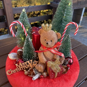  Karácsonyi macis  adventi disz  - karácsony - adventi díszek - adventi gyertyadíszek és koszorúdíszek - Meska.hu