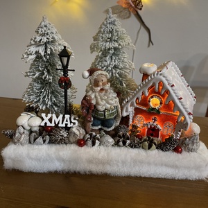 karácsonyi   Télapó asztal disz  - karácsony - karácsonyi lakásdekoráció - karácsonyfadíszek - Meska.hu