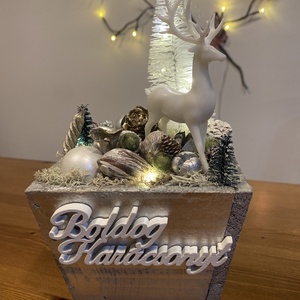 Karácsonyi  asztal disz  - Meska.hu