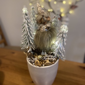 Karácsonyi  asztal disz , Karácsony, Karácsonyi lakásdekoráció, Ünnepi asztaldekoráció, Mindenmás, MESKA