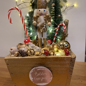 Karácsonyi Diótörő asztal disz , Karácsony, Karácsonyi lakásdekoráció, Ünnepi asztaldekoráció, Mindenmás, MESKA