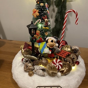 Disney karácsonyi asztal disz , Karácsony, Karácsonyi lakásdekoráció, Karácsonyi lakásdíszek, Mindenmás, MESKA