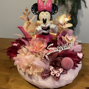 Disney Minnie  asztal disz  - otthon & életmód - dekoráció - asztal és polc dekoráció - dekorációs tál, tartó - Meska.hu