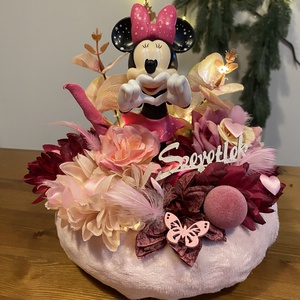 Disney Minnie  asztal disz  - otthon & életmód - dekoráció - asztal és polc dekoráció - dekorációs tál, tartó - Meska.hu