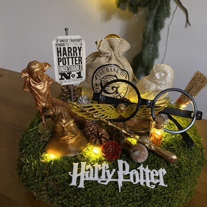 Harry Potter   Tavasz váró  asztal disz  - otthon & életmód - dekoráció - asztal és polc dekoráció - asztaldísz - Meska.hu