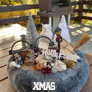 Harry Potter  Karácsonyi disz , Karácsony, Adventi díszek, Adventi gyertyadíszek és koszorúdíszek, Mindenmás, MESKA