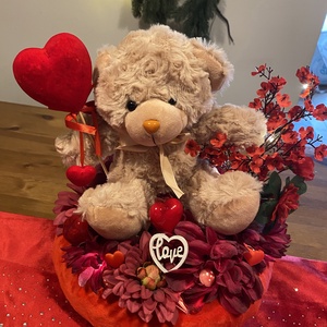 Mackós  asztal disz  - otthon & életmód - virágdekoráció - virágdíszek - asztali virágdísz - Meska.hu