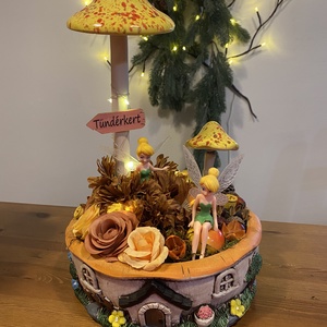  Disney tündér  asztal disz  - otthon & életmód - dekoráció - asztal és polc dekoráció - asztaldísz - Meska.hu