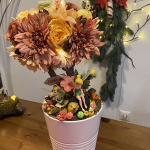  Disney tündér  asztal disz  - otthon & életmód - dekoráció - asztal és polc dekoráció - asztaldísz - Meska.hu