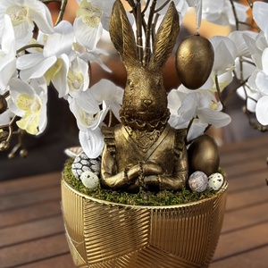 Tavaszi húsvéti  asztal disz  - otthon & életmód - dekoráció - asztal és polc dekoráció - dekorációs tál, tartó - Meska.hu