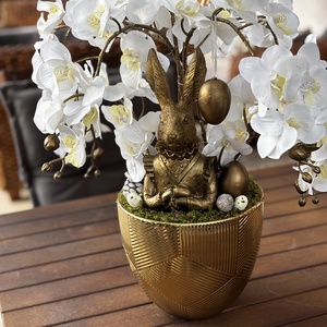 Tavaszi húsvéti  asztal disz  - otthon & életmód - dekoráció - asztal és polc dekoráció - dekorációs tál, tartó - Meska.hu