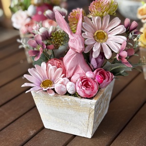 Tavaszi húsvéti  asztal disz  - otthon & életmód - dekoráció - asztal és polc dekoráció - dekorációs tál, tartó - Meska.hu