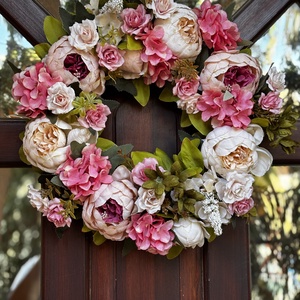 Tavaszi kopogtató  - otthon & életmód - dekoráció - asztal és polc dekoráció - dekorációs tál, tartó - Meska.hu