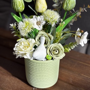 Tavaszi anyák napi  asztal disz  - otthon & életmód - dekoráció - asztal és polc dekoráció - dekorációs tál, tartó - Meska.hu