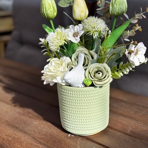 Tavaszi anyák napi  asztal disz  - otthon & életmód - dekoráció - asztal és polc dekoráció - dekorációs tál, tartó - Meska.hu