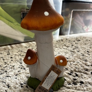 Gomba dekoráció. 20 cm   - Meska.hu