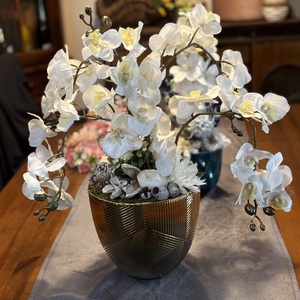 Orchidea nyári  asztal disz  - Meska.hu