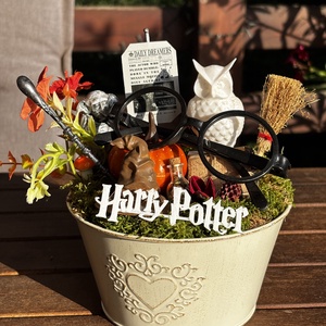 Harry Potter   őszi asztal dísz  - otthon & életmód - dekoráció - halloween - halloweeni ajtódíszek és ablakdíszek - Meska.hu