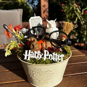 Harry Potter   őszi asztal dísz  - otthon & életmód - dekoráció - halloween - halloweeni ajtódíszek és ablakdíszek - Meska.hu