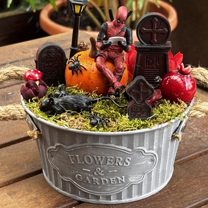Deadpool Halloween  őszi  asztal dísz  - otthon & életmód - dekoráció - halloween - halloweeni asztaldísz - Meska.hu